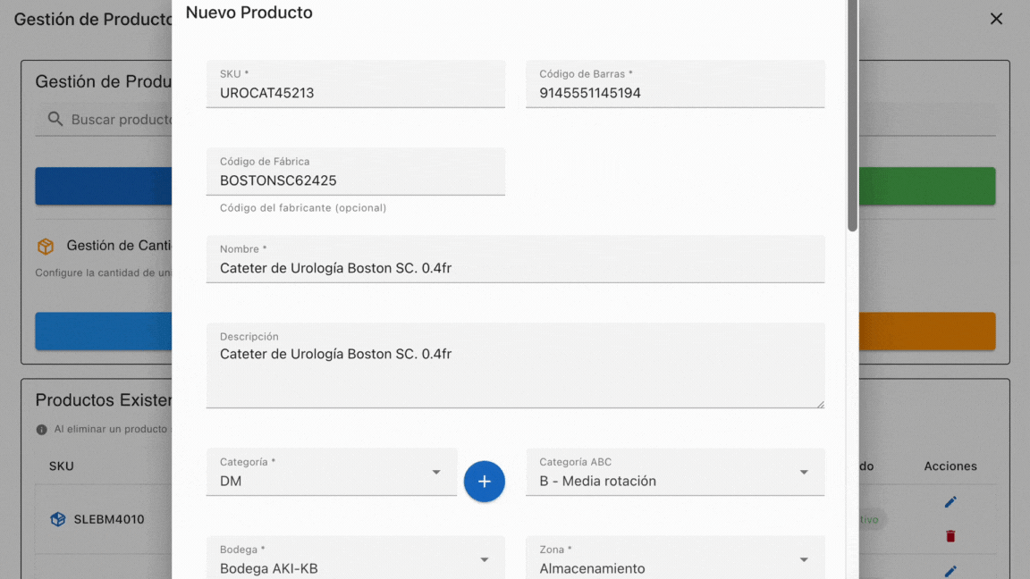 Sistema de Trazabilidad Trazalogis